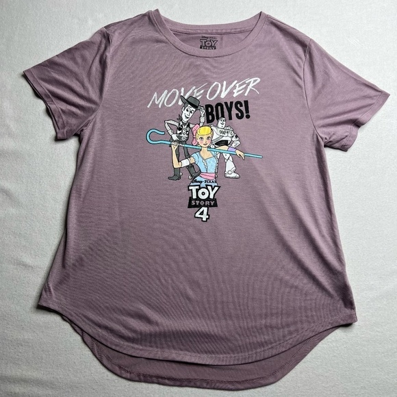 Disney Tops - Disney Pixar Toy Story 4‎ Short Sleeve Tee Purple Junior Size XL
